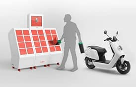 基于4G路由器智能换电柜联网方案